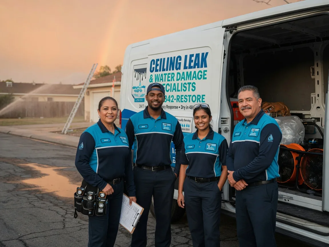 Ceiling Leak Cleanup company in Mount Aetna, PA